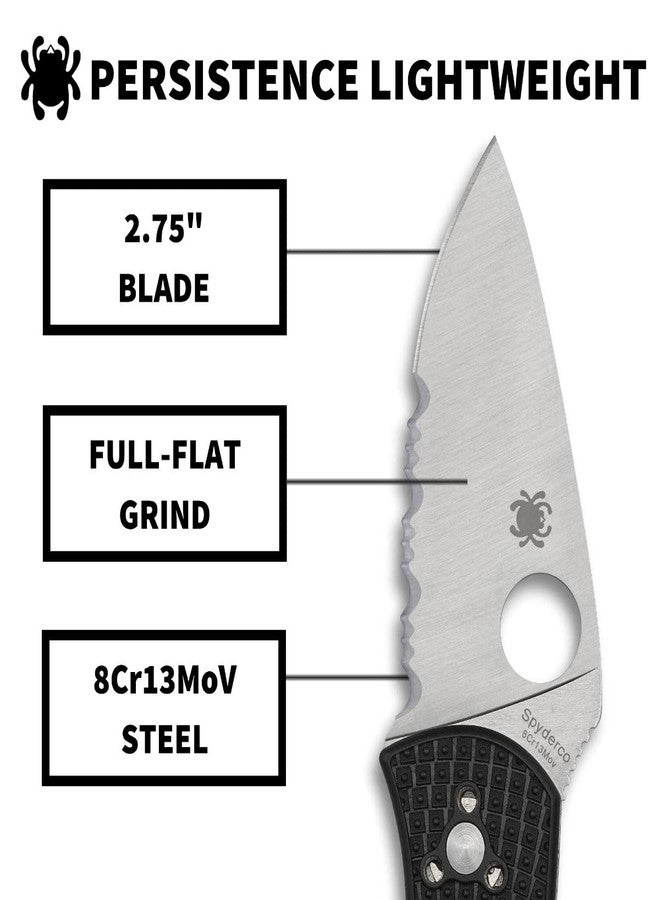 سباي ديركو Spyderco C136PSBK Persistence Lightweight - Image 3